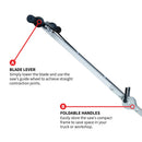 6" Electric Early Entry Green Concrete Saw with 110V Motor