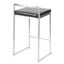 Fuji - Contemporary, Stackable Elegant Counter Stool (Set of 2) by HouseOfZazla