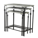 Set of 3 Gilbert Nesting Tables Metal Plant Stand