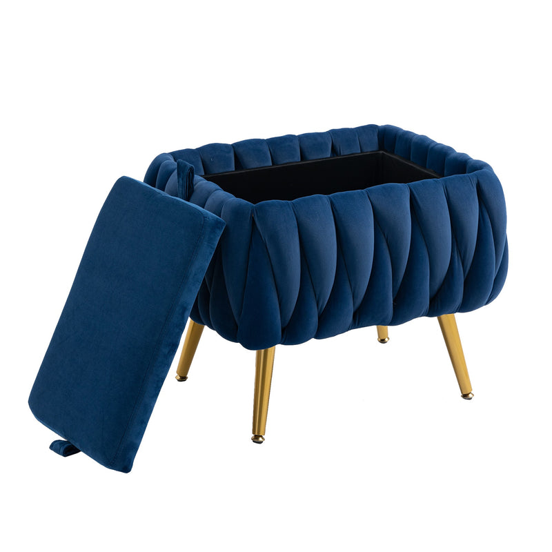 Accent Chair with Storage Ottoman Chair Tufted Barrel Chair Set Arm Chair for Living Room Bedroom