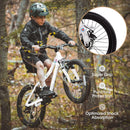 S20101 20" Kids' Bike, Boys Girls Mountain Bike Ages 8-12, 7 Speed Teenager Children Kids' Bicycles, Front Suspension Disc Brake Rear V-Brake, High Steel Frame by HouseOfZazla
