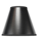 10"W x 9"H Black Parchment Empire Lampshade by LampsUSA