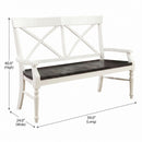 Mountina - Bench - Brown / White by Unique Piece Furniture