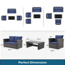 Modern Patio Set With Table And Cushions by HouseOfZazla