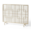 Dorothy - Modern Single Panel Iron Fire Screen