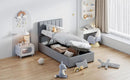 Upholstered Platform Bed With A Hydraulic Storage System by HouseOfZazla