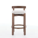 Set of 2 Swivel Counter Stools with Mid-Century Modern Design by HouseOfZazla