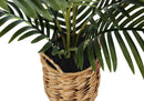24" Tall Artificial Palm Plant - Indoor Faux Greenery by HouseOfZazla