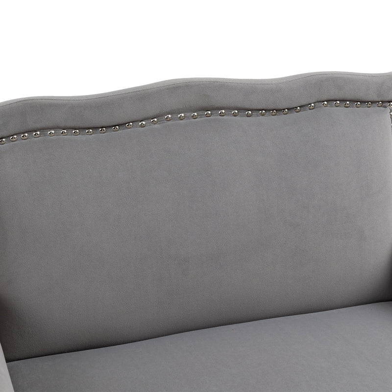 Accent Chair, Living Room Chair / leisure single sofa with acrylic feet