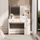 40.95" Newly Designed Smart Mirror Dressing Table With Drawers And Storage Cabinet, Dressing Table With Dressing Pad For Bedroom, Dressing Room by HouseOfZazla