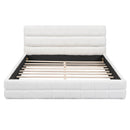 Upholstered Platform Bed With Headboard by Unique Piece Furniture