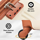 Hardshell Luggage Sets 2 Pieces + Bag Spinner Suitcase With Tsa Lock Lightweight 20" / 24" by HouseOfZazla