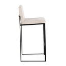 Fuji - Contemporary High Back Barstool Elegant Design by HouseOfZazla