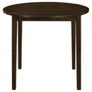 3 Piece Dining Set With Drop Leaf Table And Upholstered Chairs