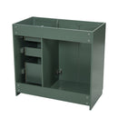 Retro Style Bathroom Vanity, 3 Drawers & Soft Closing Doors by HouseOfZazla