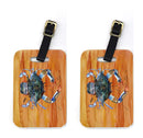 Male Blue Crab Spicy Hot Luggage Tag