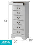 Traditional Style Lingerie Storage Chest Timeless by Unique Piece Furniture