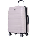 3 Piece Luggage Sets PC Lightweight & Durable Expandable Suitcase with Two Hooks, Double Spinner Wheels, TSA Lock, (21/25/29) Sand