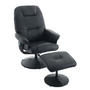 360° Swivel Reclining Chair With Wrapped Base, 5 Point Vibration Massage by HouseOfZazla