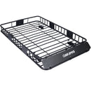 Motoring Rooftop Cargo Carrier Basket Steel Universal Fit Roof Rack by HouseOfZazla