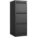 Durable Metal 3 Drawer File Cabinet With Lock For Office Storage by HouseOfZazla