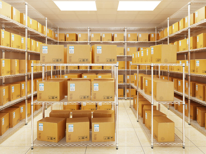 2 Pack 3 Tier Shelf Wire Shelving Unit