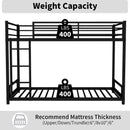 Bunk Bed With Noise Reduction And Safety Guardrail by HouseOfZazla