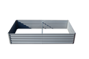 6x3x1ft Galvanized Raised Garden Bed