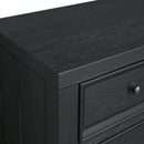 6 Drawer Chest With Knobs And Smooth Slides by HouseOfZazla