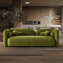 Donna Japandi Style Olive Sofa