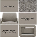 Glenda - Accent Chair - Gray