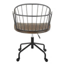 Riley - Farmhouse Adjustable Office Chair by HouseOfZazla