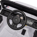 24V Ride On Large PickUp Truck car for Kids,ride On 4WD Toys with Remote Control,Parents Can Assist in Driving,Bluetooth music version,Pickup truck design with spacious storage in the rear.