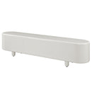 Keely - TV Stand - Gloss White