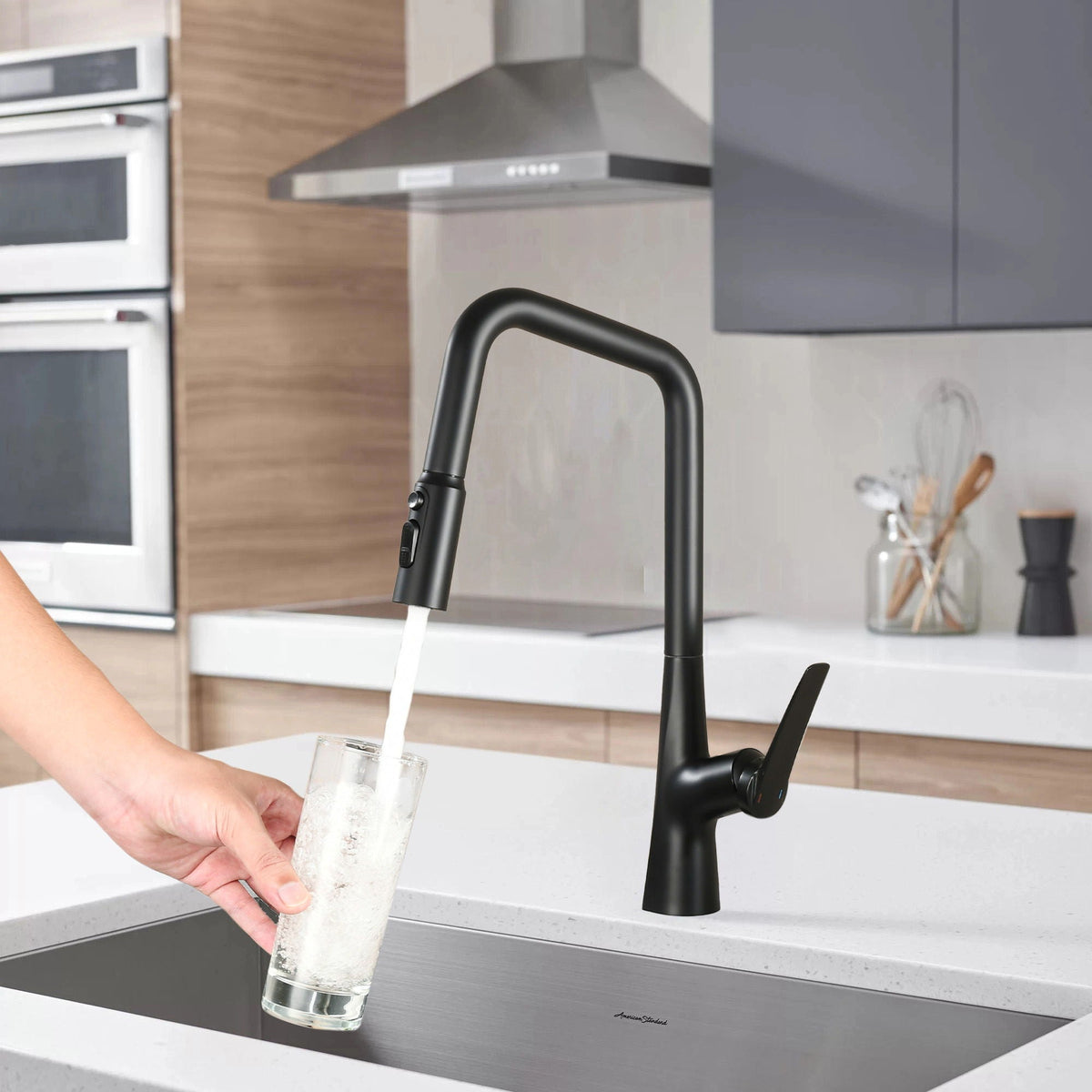 Professional Kitchen Faucet With 3 Function 360 Sprayer And 1 Touch Switching, photo 18 of 18