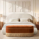 Archie Puffy Grounded - Upholstered Platform Bed by HouseOfZazla