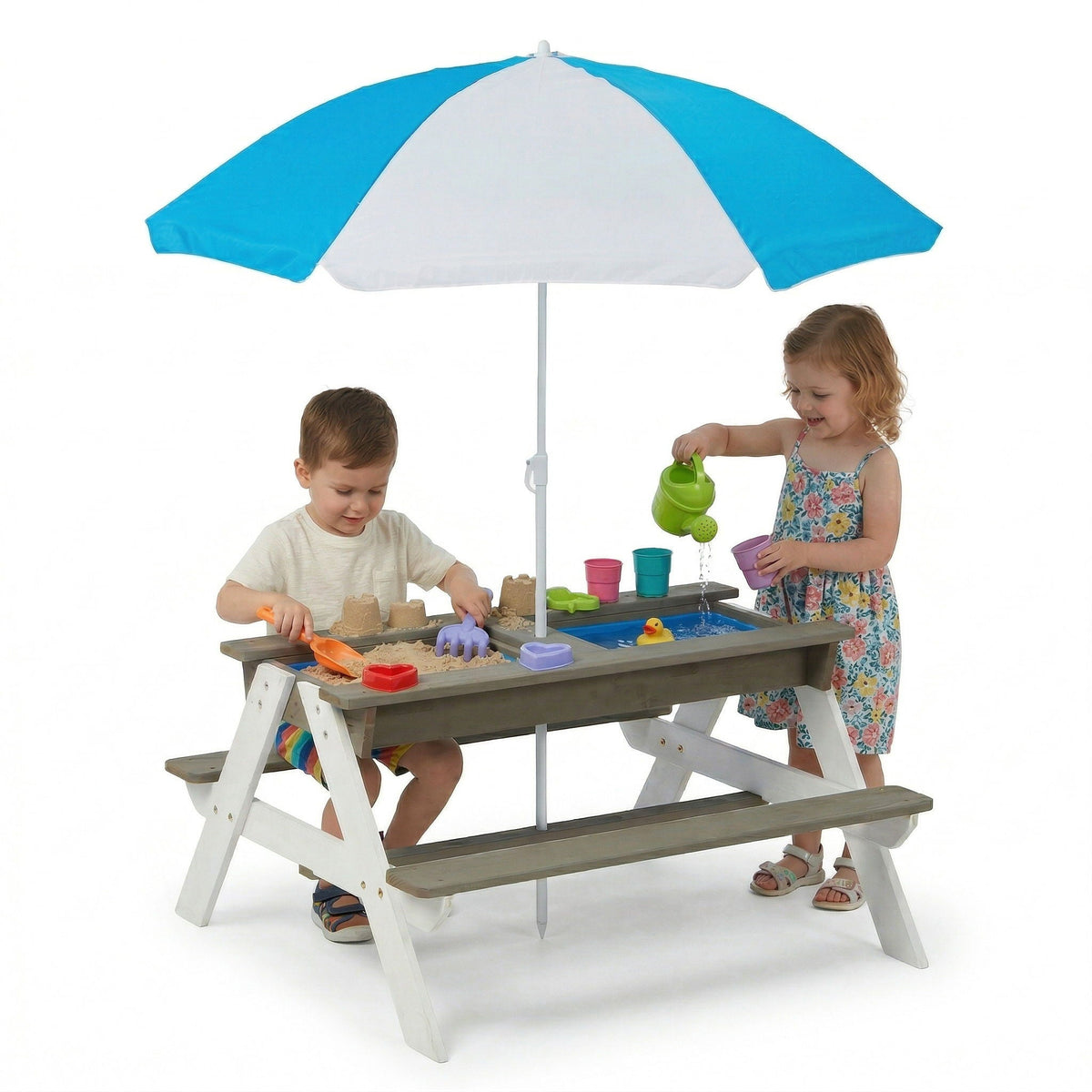 Kids Picnic Table With Sand and Water Table Conversion, photo 28 of 31