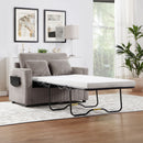 Sleeper Sofa With Foldable Mattress, USB Ports, Side Table & Storage Pocket by Unique Piece Furniture
