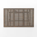 Blissique Outdoor Foldable Wood Dining Table With Slat Design