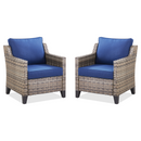 Outdoor Patio Arm Chairs Set of 2
