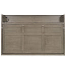 Murphy Bed With Desk, LED Light And USB Charging Station