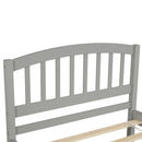 Platform Bed Wood Bed Frame With Trundle by HouseOfZazla
