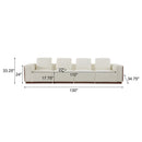 Chita Modular Sectional Sofa With Larger Seats by HouseOfZazla