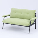 Modern Metal Frame Sofa With Sponge Filling For Compact Spaces And Versatile Use by HouseOfZazla