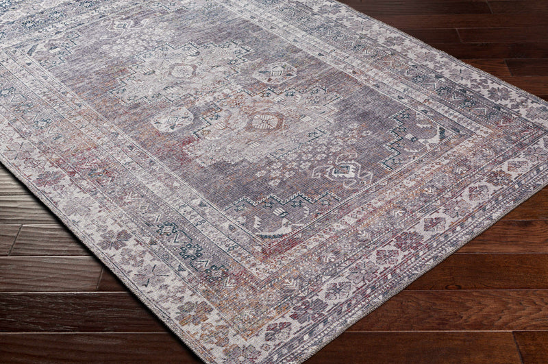 Baltinglass Gray Washable Rug - Promo