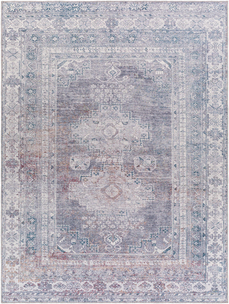 Baltinglass Gray Washable Rug - Promo