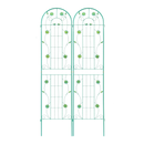 4 Pack Metal Garden Trellis 86.7'' x 19.7'' Rustproof Trellis for Climbing Plants by HouseOfZazla