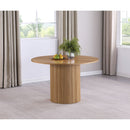 Chesley - Round Dining Table - Natural by HouseOfZazla
