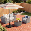 Square Outdoor Umbrella Stand Holder by HouseOfZazla