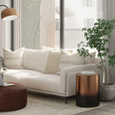 Curtis - Ombre Metal Cylinder Accent Table by HouseOfZazla
